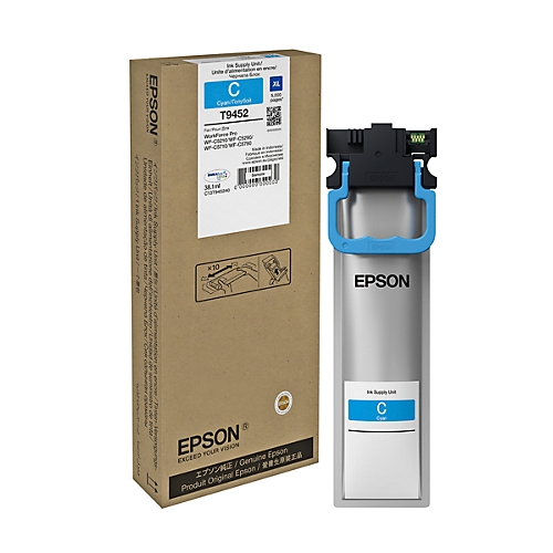 Atrament Epson CYAN T9452 WF-5xxx XL (38,1ml)